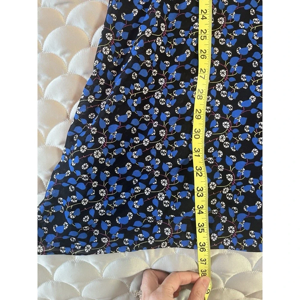 CAbi Womens Dress large Blue #5772 The Ten Dress Long Sleeve Short Dress - Picture 5 of 9